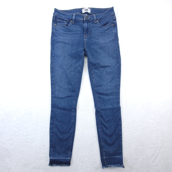 Paige Womens Verdugo Ankle Skinny Crop Jeans Size 28 229791 - Picture 1 of 9